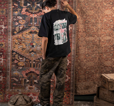 “Fayrouz” Black Sarab Tee